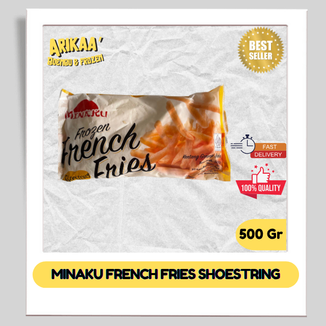 

Minaku French Fries Kentang Goreng Shoestring 500gr