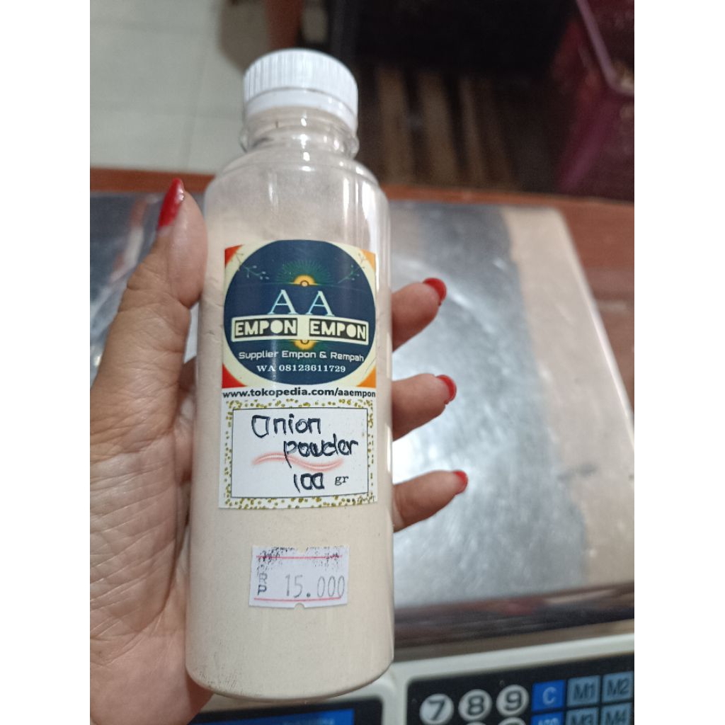 

Bawang Bombay /onion bubuk 100 gr