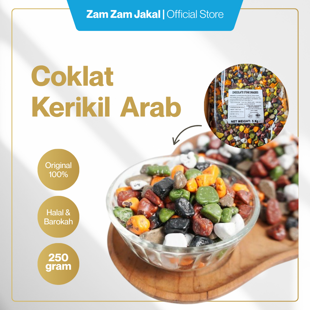 

Coklat Cokelat Arab Batu Kerikil Krikil Premium 250g Gram Asli Khas Arab dan Turkey Untuk Oleh Oleh Haji dan Umroh