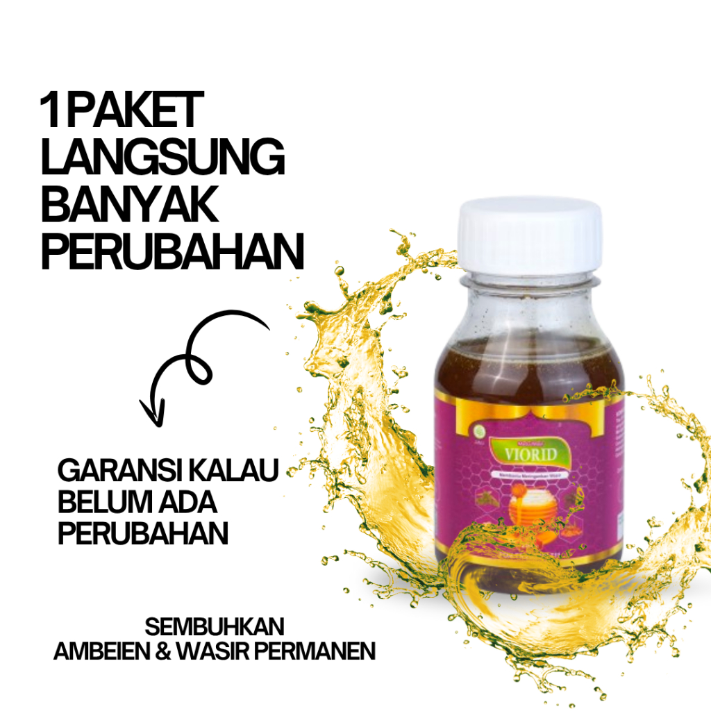 Terlaris Viorid Obat Ambeien Wasir Paling Ampuh Herbal Ambeyen Luar Dalam Stadium 1 2 3 4 Cepat Orig