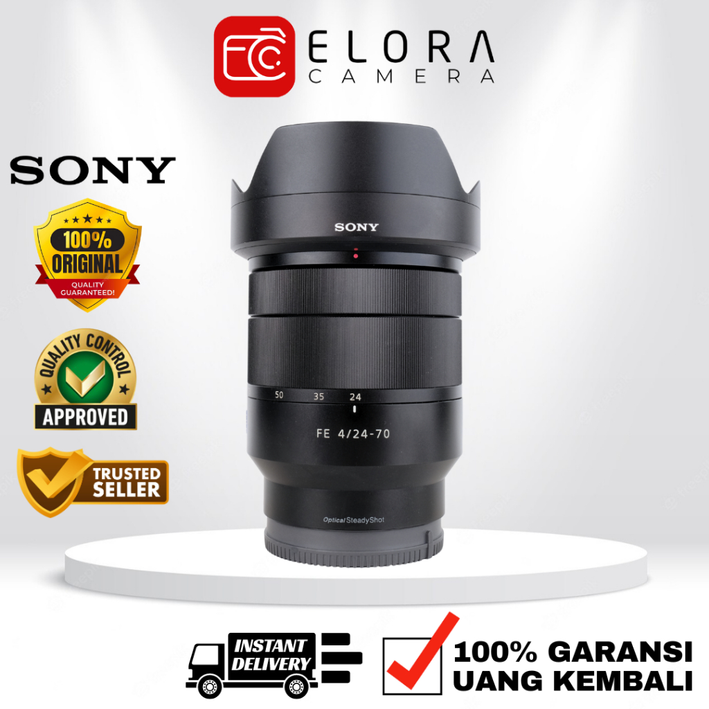 Sony FE 24-70mm F4 Zeiss / Lensa Sony FE 24-70 mm F 4 Zeiss