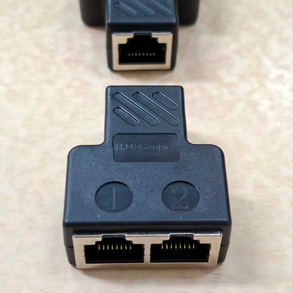 Network splitter 2 port  RJ 45