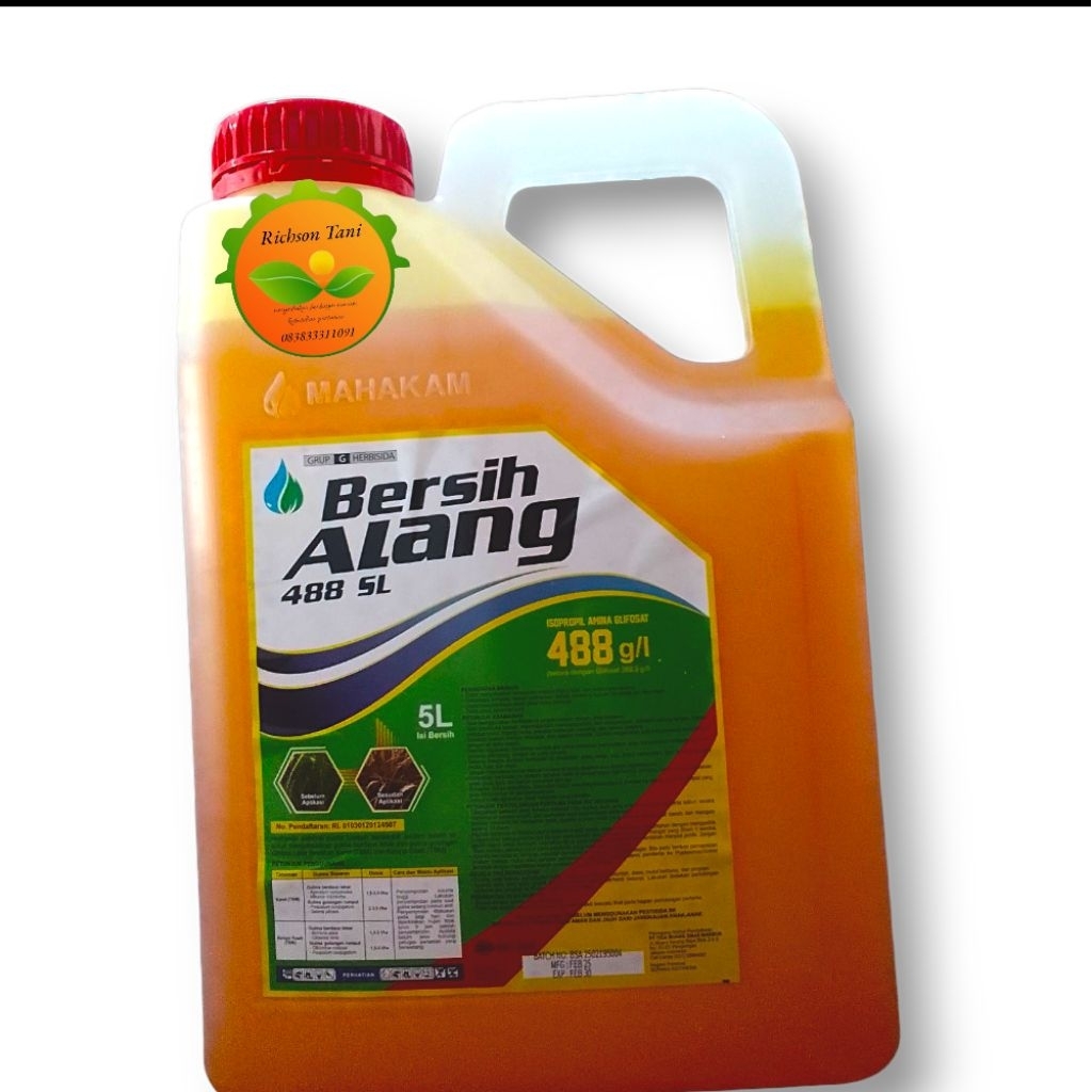 Herbisida/Racun Rumput Bersih Alang 5 Liter