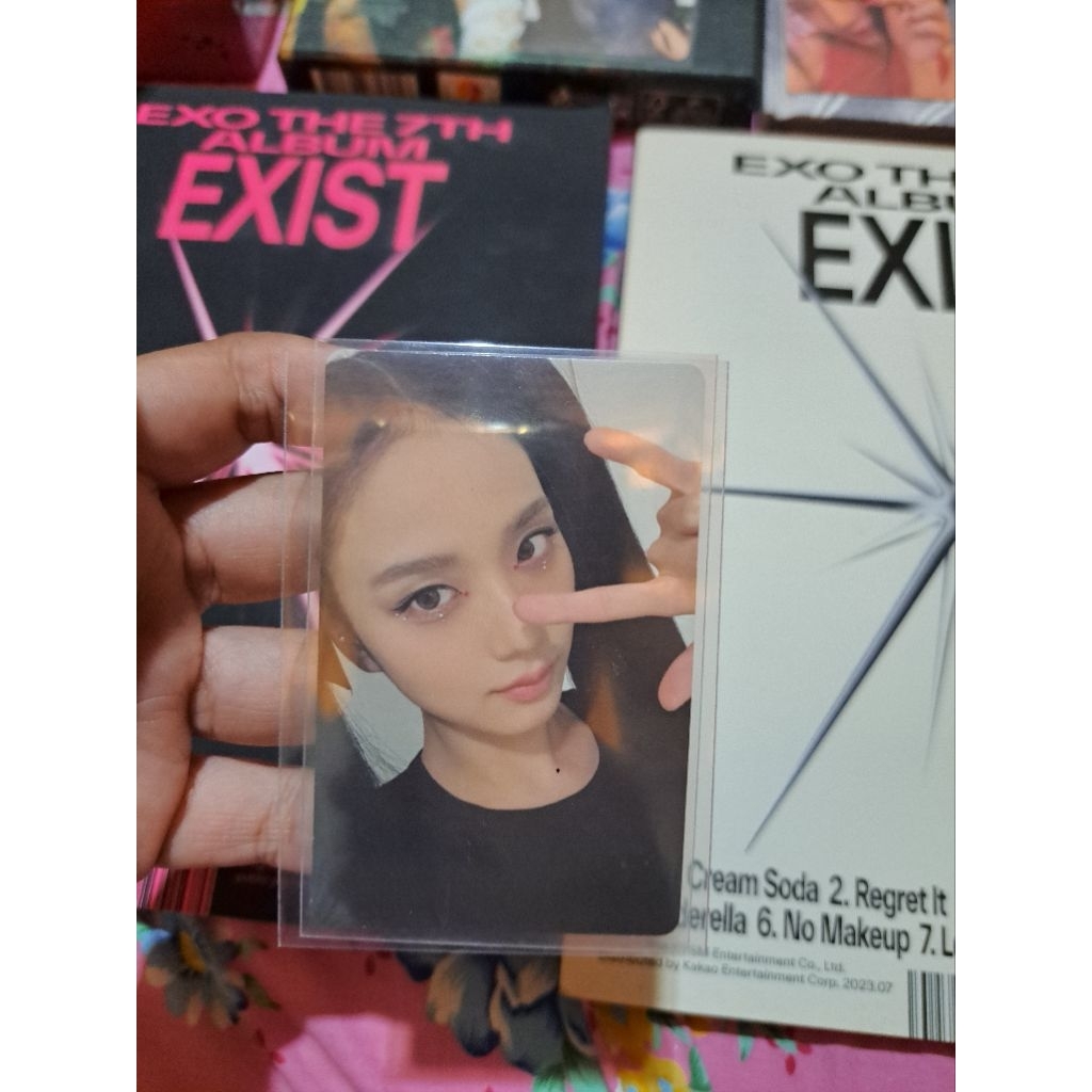 PHOTOCARD JISOO BLACKPINK OFFICIAL