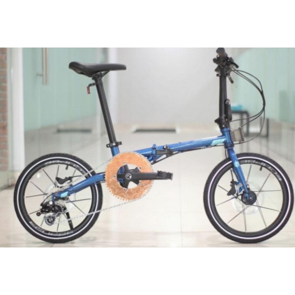 sepeda lipat troy 16 10speed