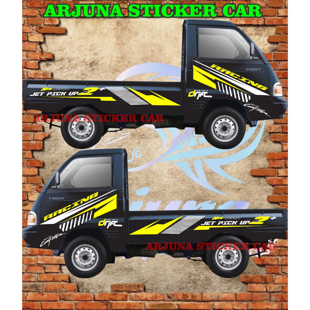 Jungle_Shop_ Stiker Mobil Pickup Carry Futura Stiker Pickup Indonesia Stiker Striping Mobil Pickup