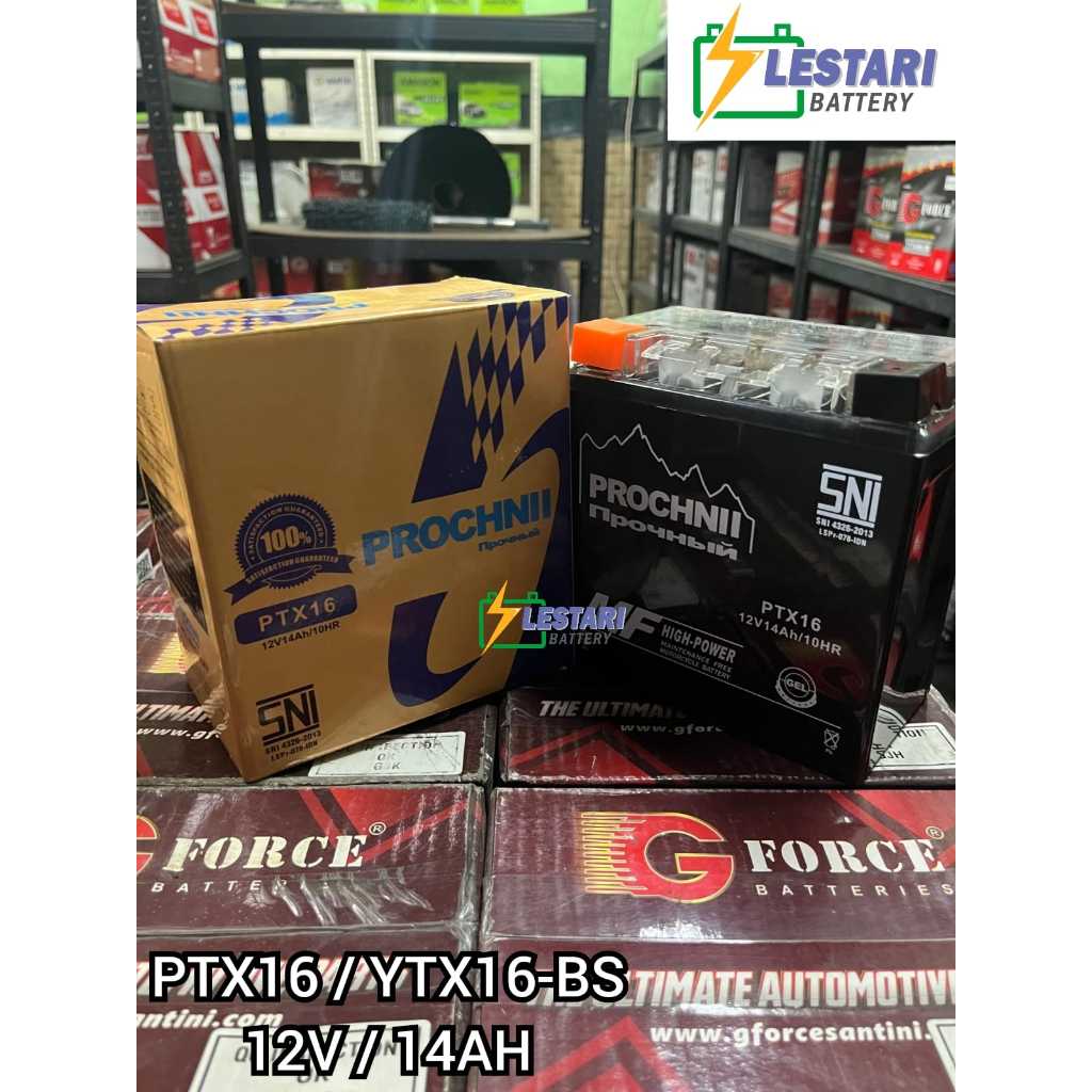 Aki Kering Prochnii PTX16 / YTX16-BS