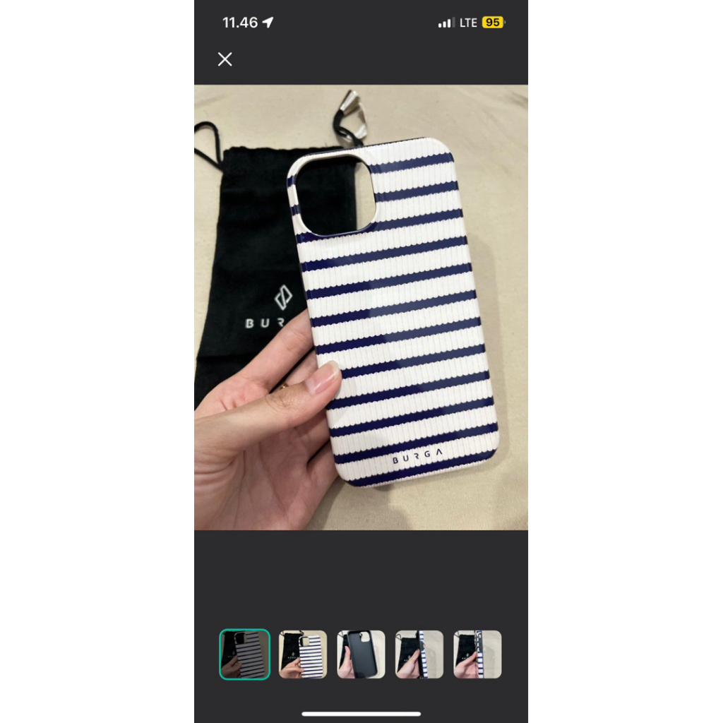 case burga iphone 13/14 preloved