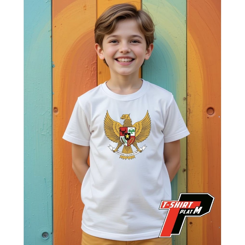 Kaos Anak Garuda Pancasila Semi Cotton 30s
