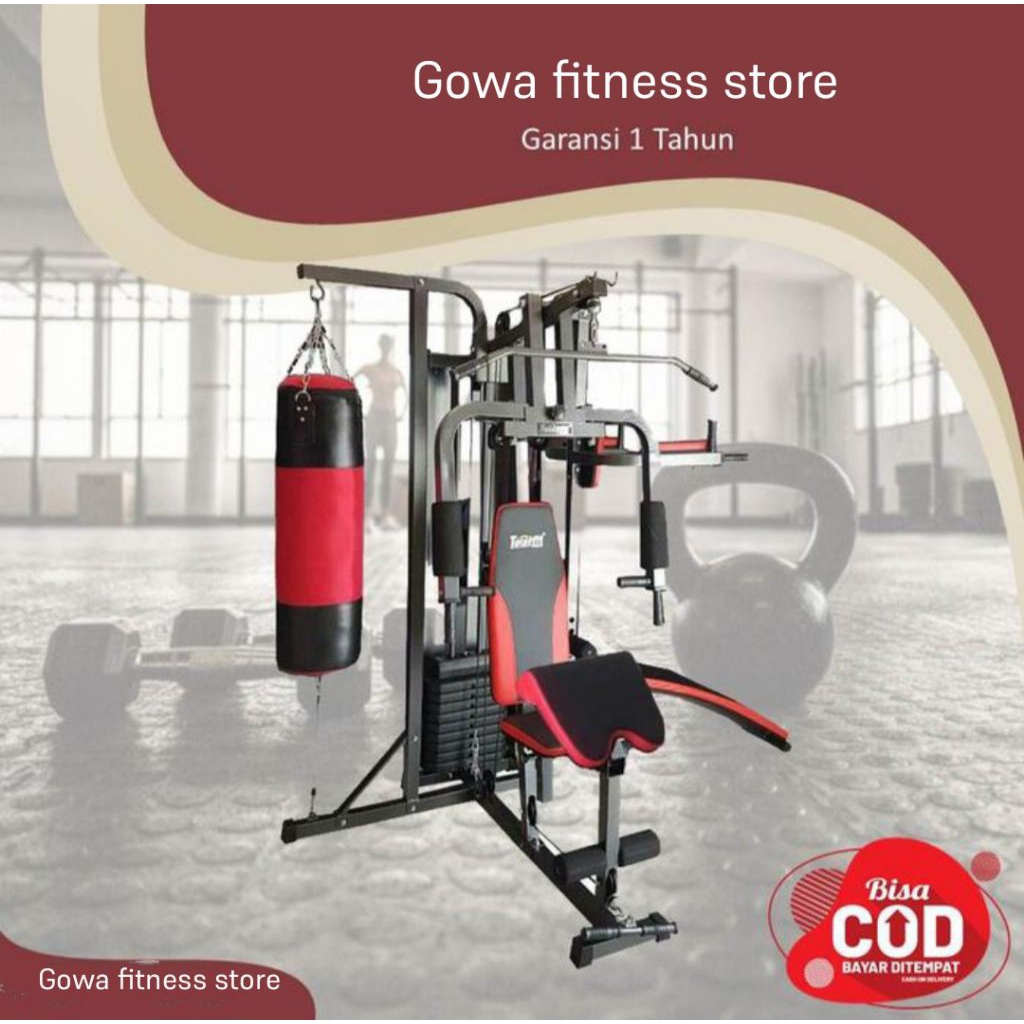 Home Gym Total 3sisi HG-077 Alat Fitness Gym Home Gym