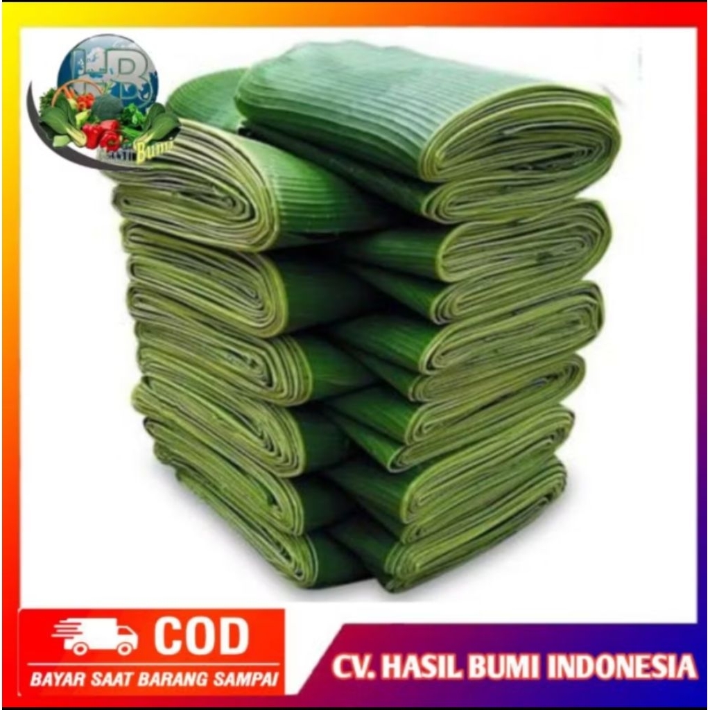 

daun pisang 10 tangkai 20 helai