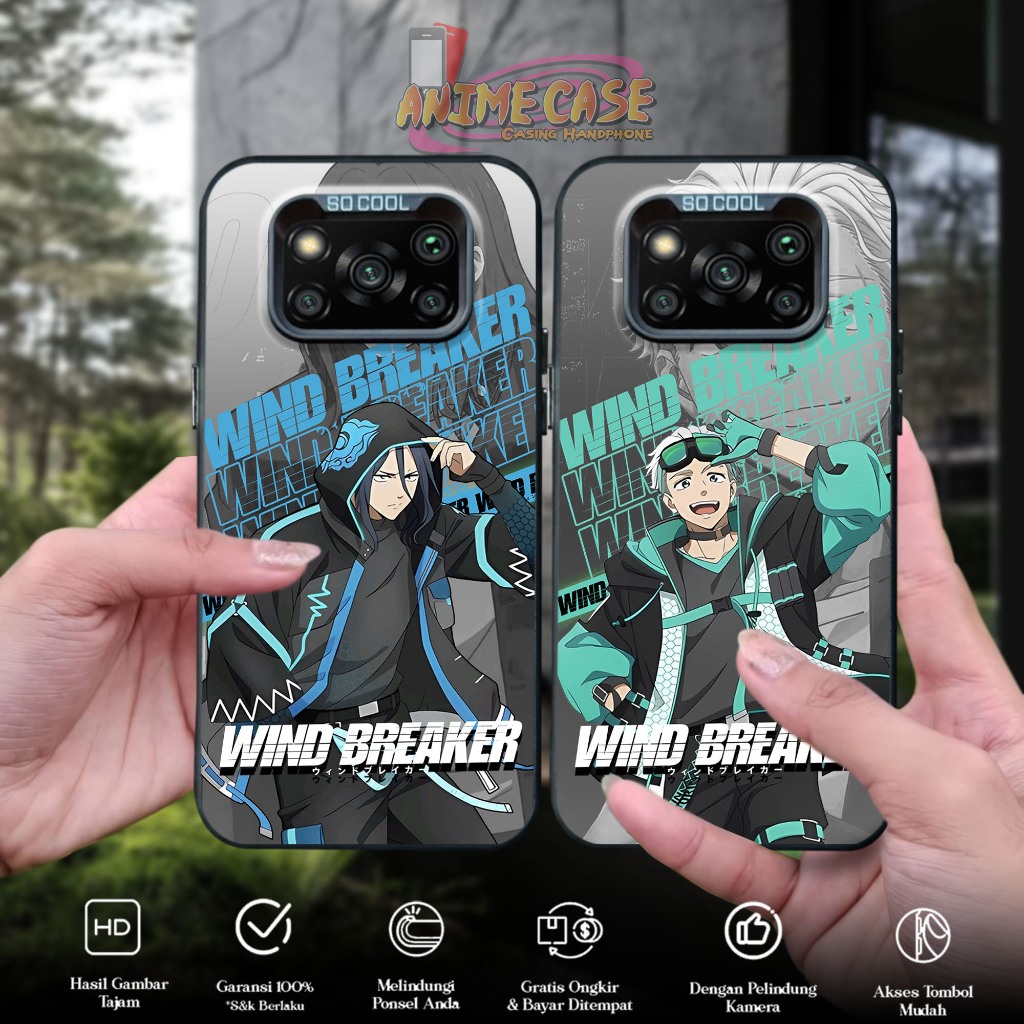 Premium Matte POCO X3 X3 NFC X3 PRO Motif WNBEKR Hard Casing Hp Anime Case Case Socool IMD Softcase 