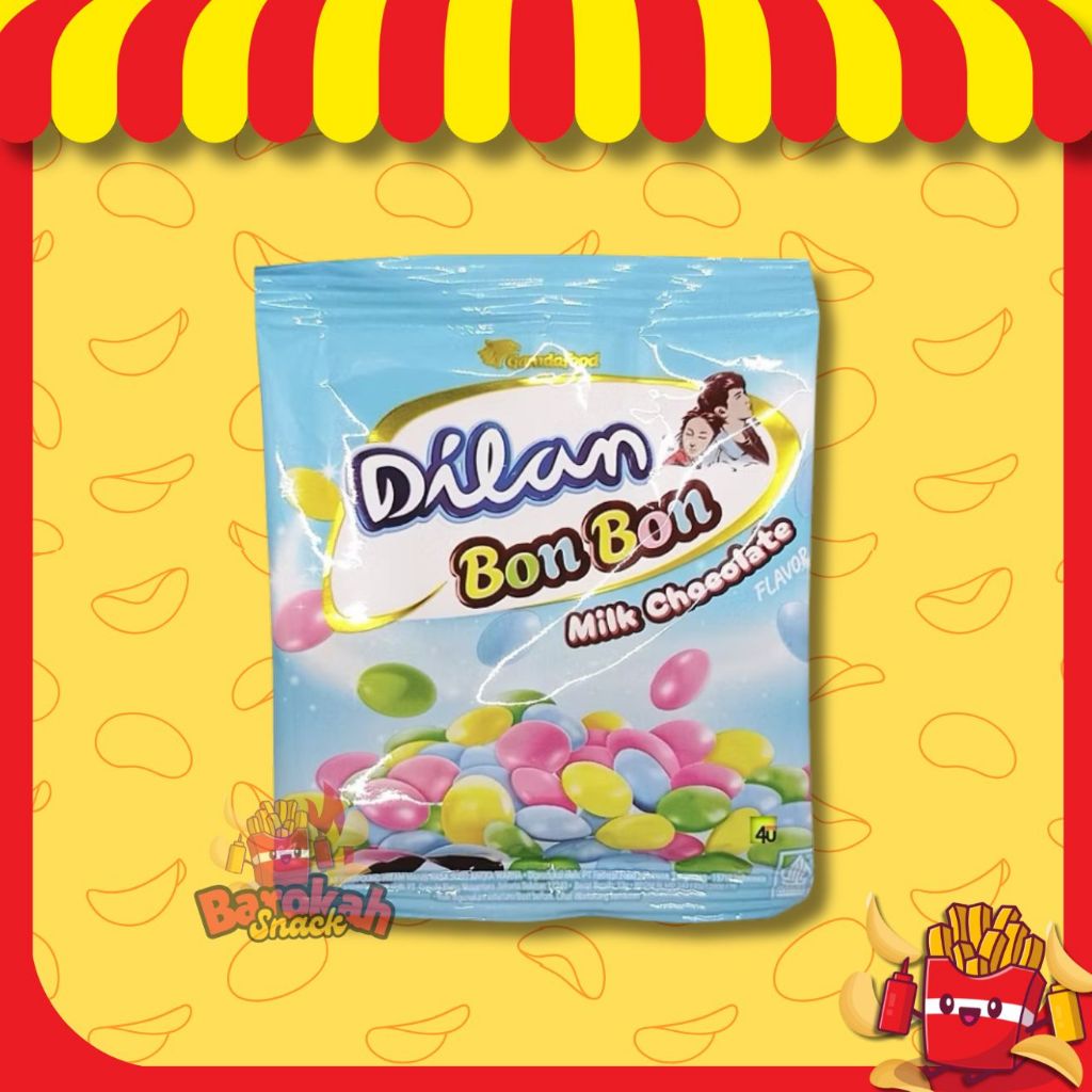 

DILAN BON BON / DILAN SNACK / GARUDA FOOD / SNACK HARI HARI / CHIKY / RENTENG / SNACK ANAK ANAK / COKLAT WARNA WARNI