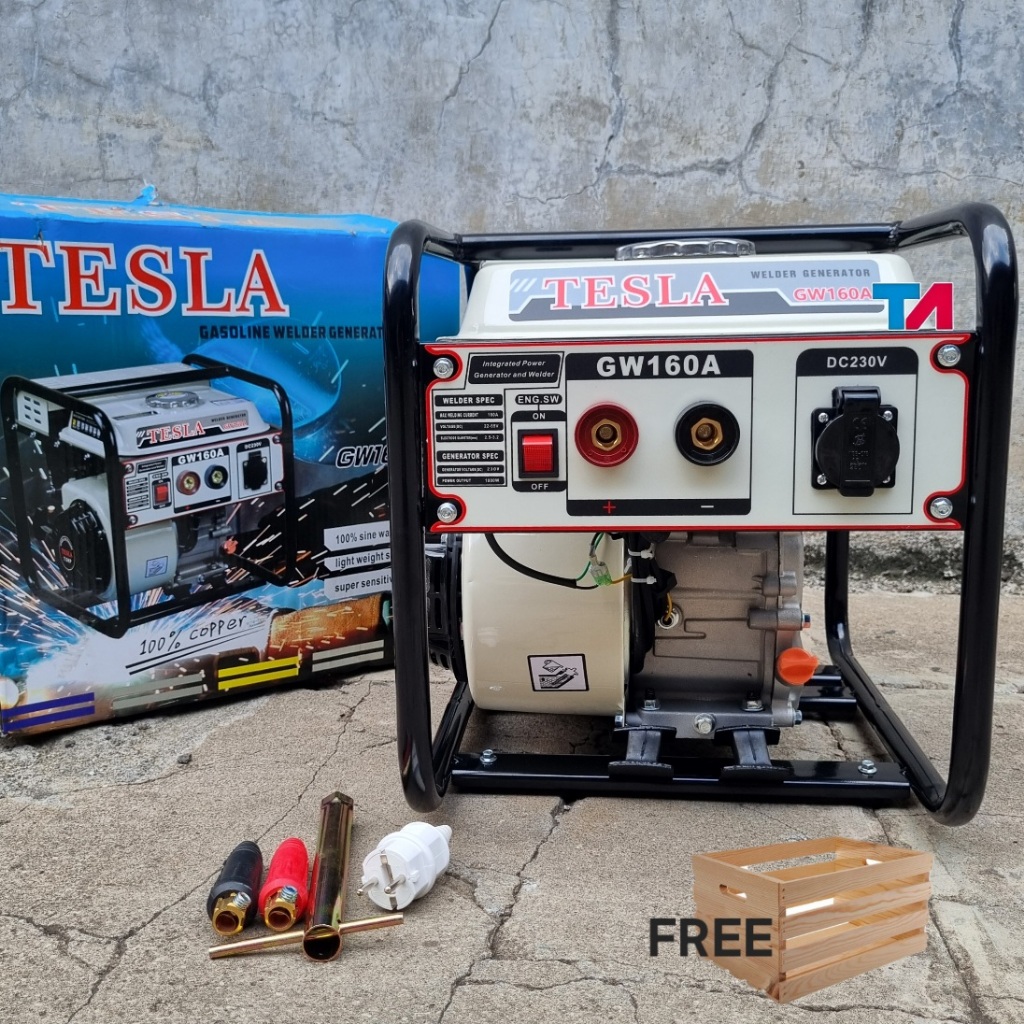 GENSET LAS BENSIN 160A TESLA