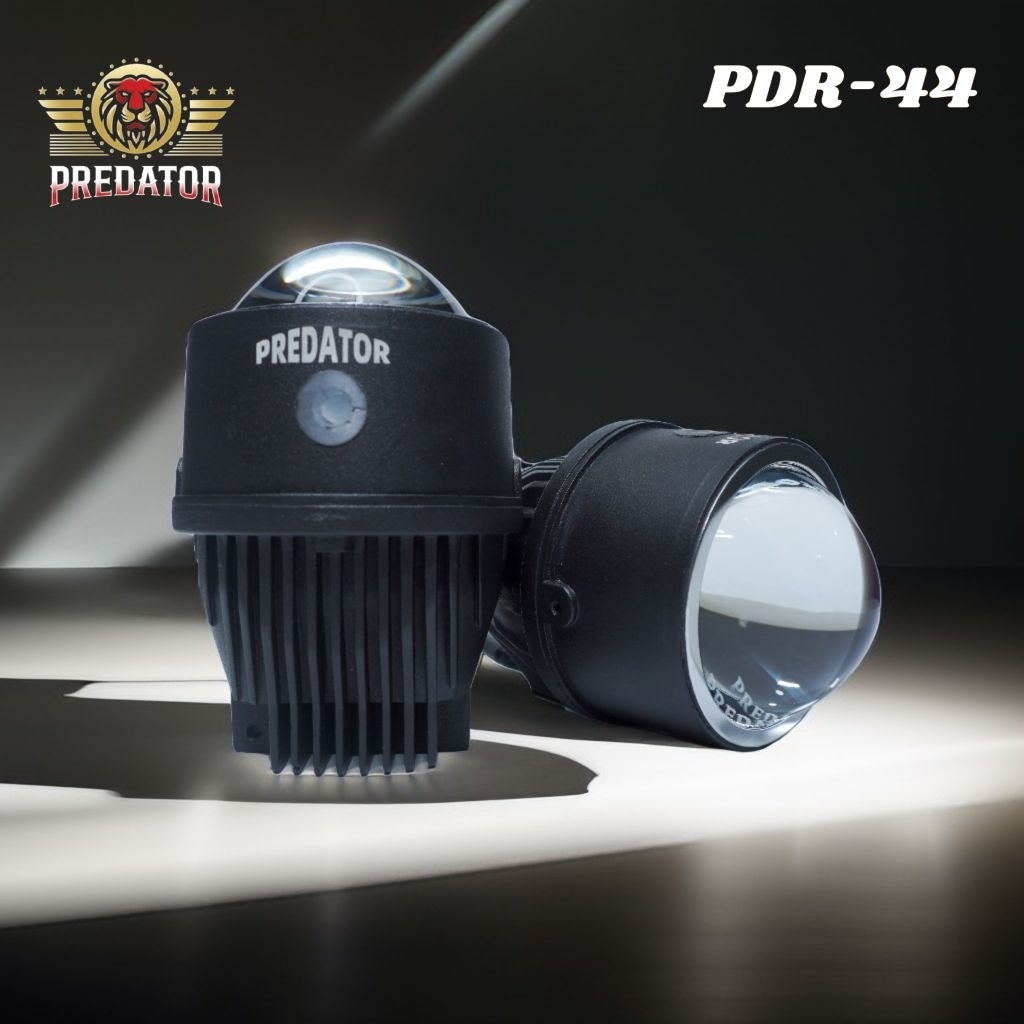 LAMPU KABUT LED PDR-44 FOGLAMP UNIVERSAL 12/24V UNTUK SEMUA MOBIL | SINAR SUPER TERANG 4200LUX DAYLI