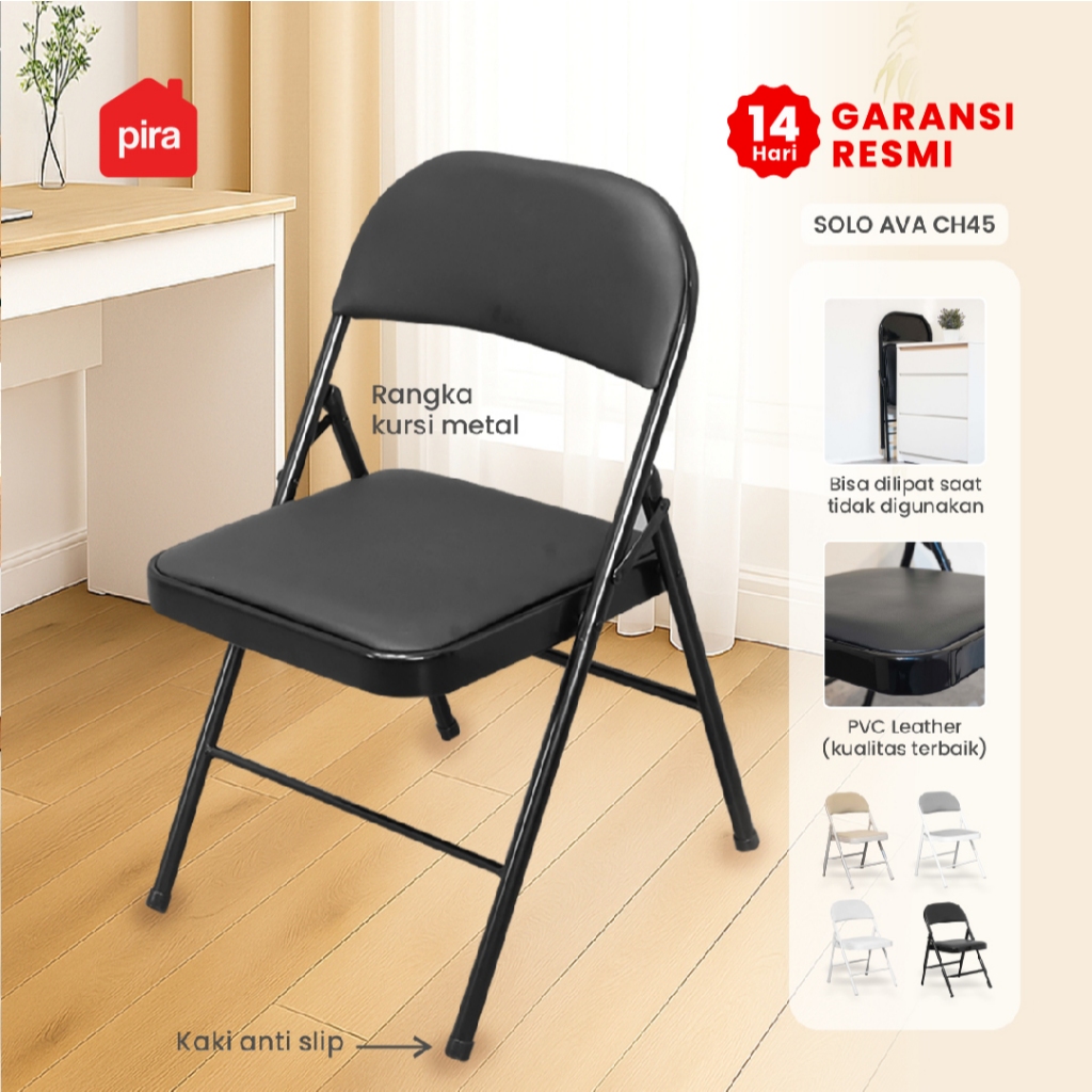 Pira - Solo AVA CH45 Kursi Lipat Outdoor / Kursi Lipat / Kursi Cafe
