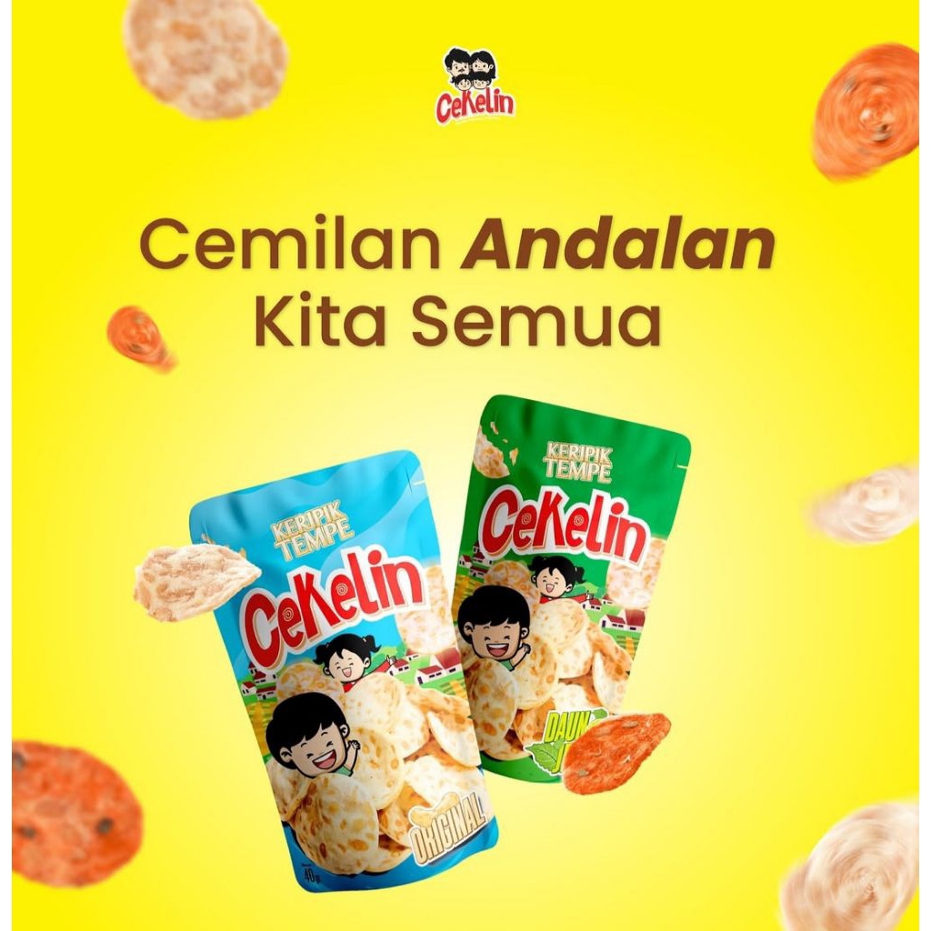 

CEKELIN Snack Kripik Tempe