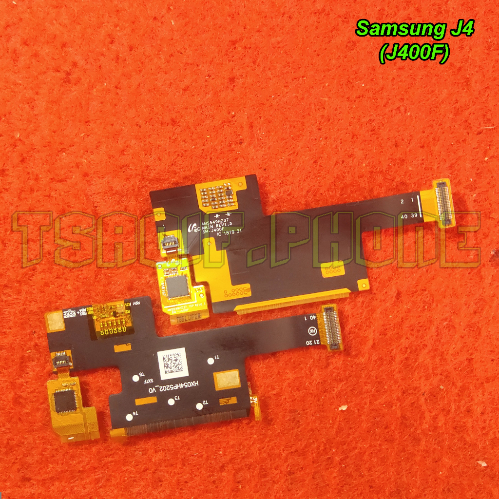 Samsung J4 Fleksibel Flexible Konektor LCD Copotan
