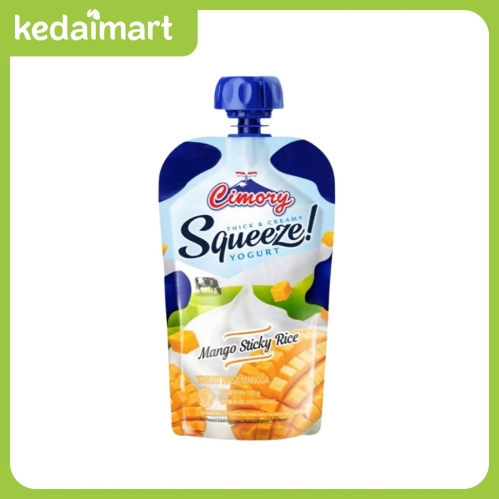 

Cimory Squeeze Mango Sticky Rice 120 Gram