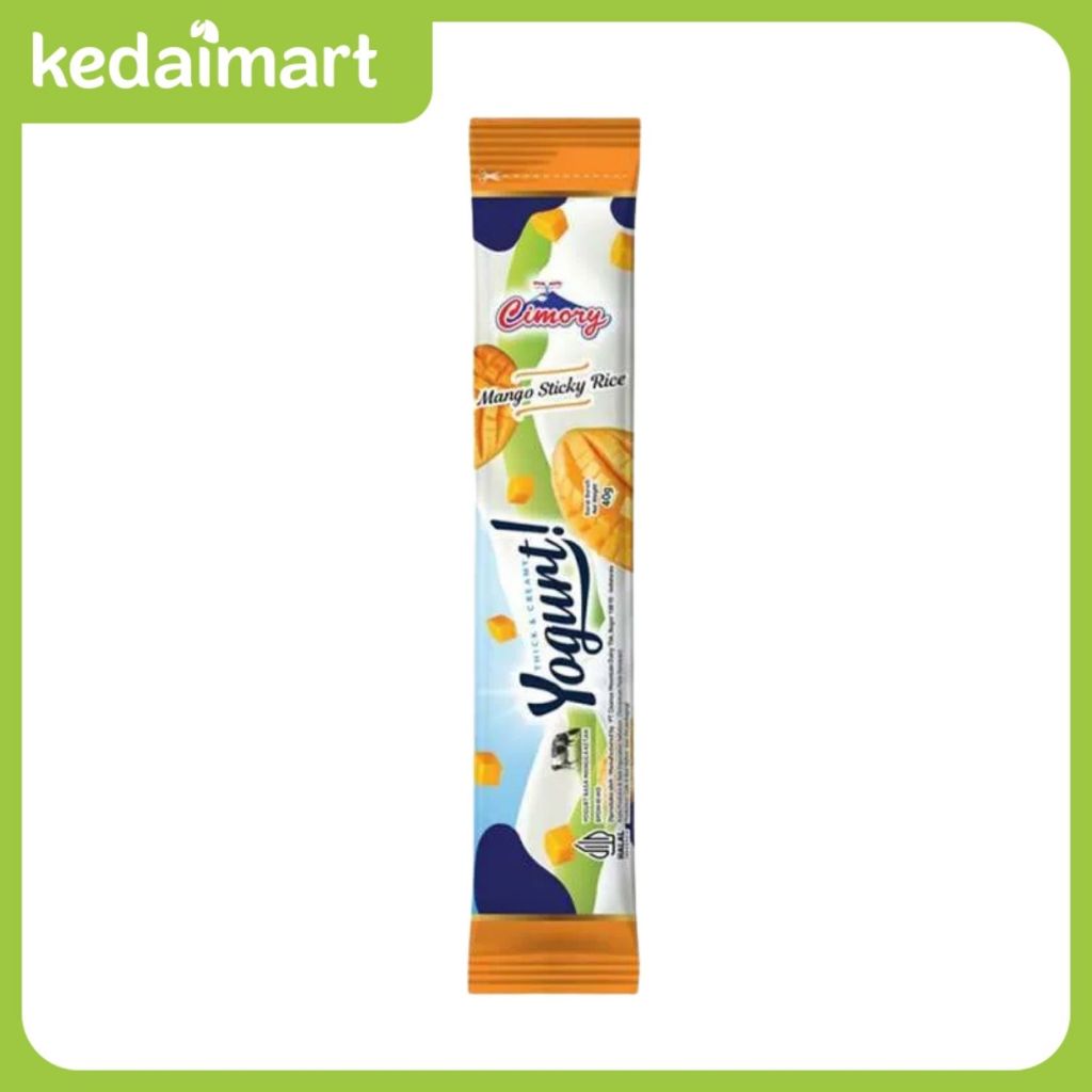 

Cimory Yoghurt Thick & Creamy Mango Sticky Rice 40 Gram