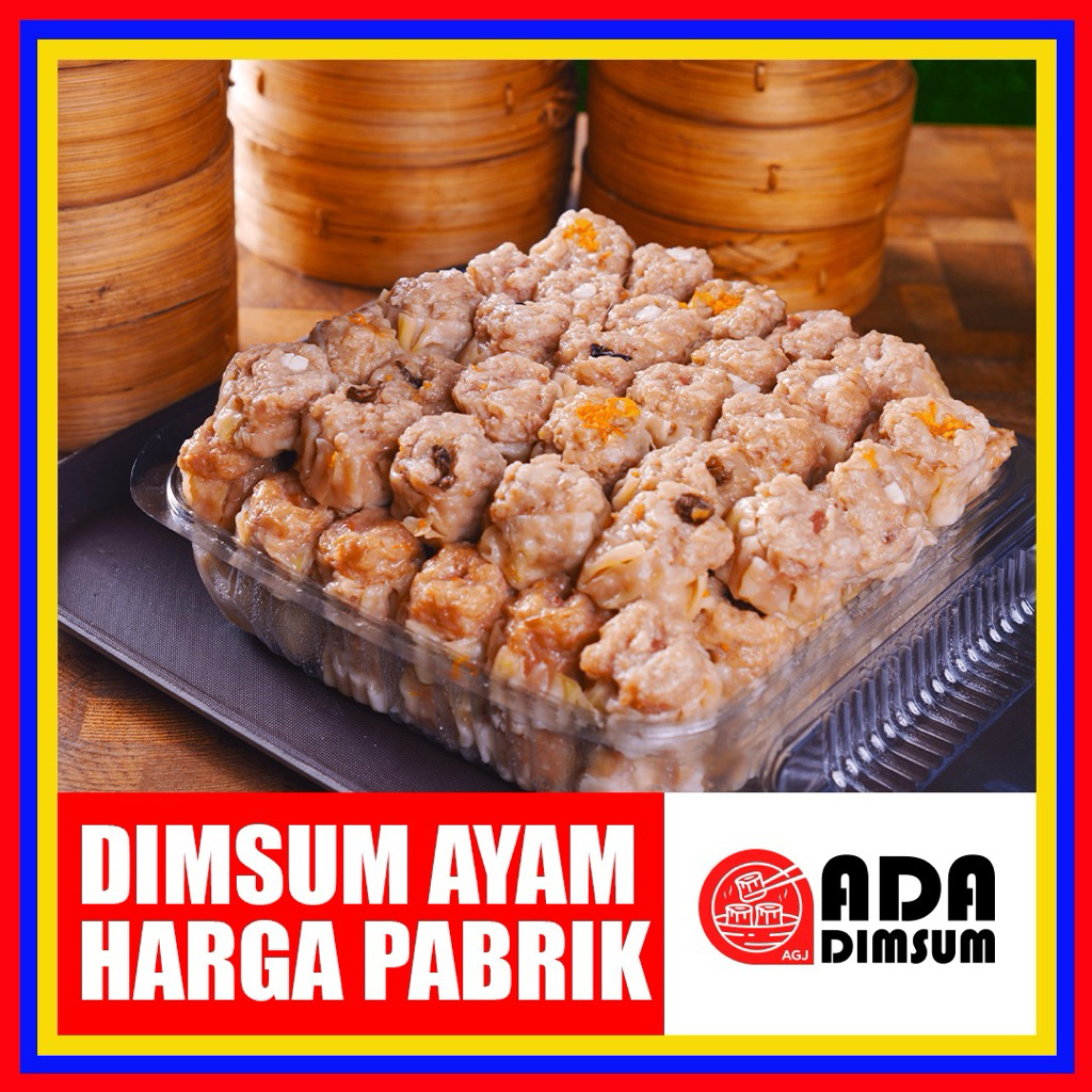 

DIMSUM AYAM HARGA MURAH LANGSUNG DARI PABRIK DIMSUM - 100 PCS