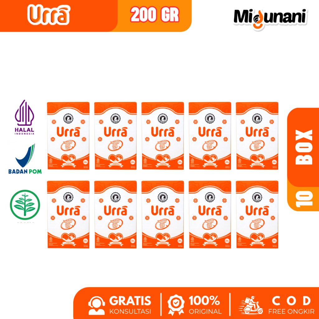 

Susu Urra 200gr - Paket Reseller Atau Agen Susu Urra Original 10 Box