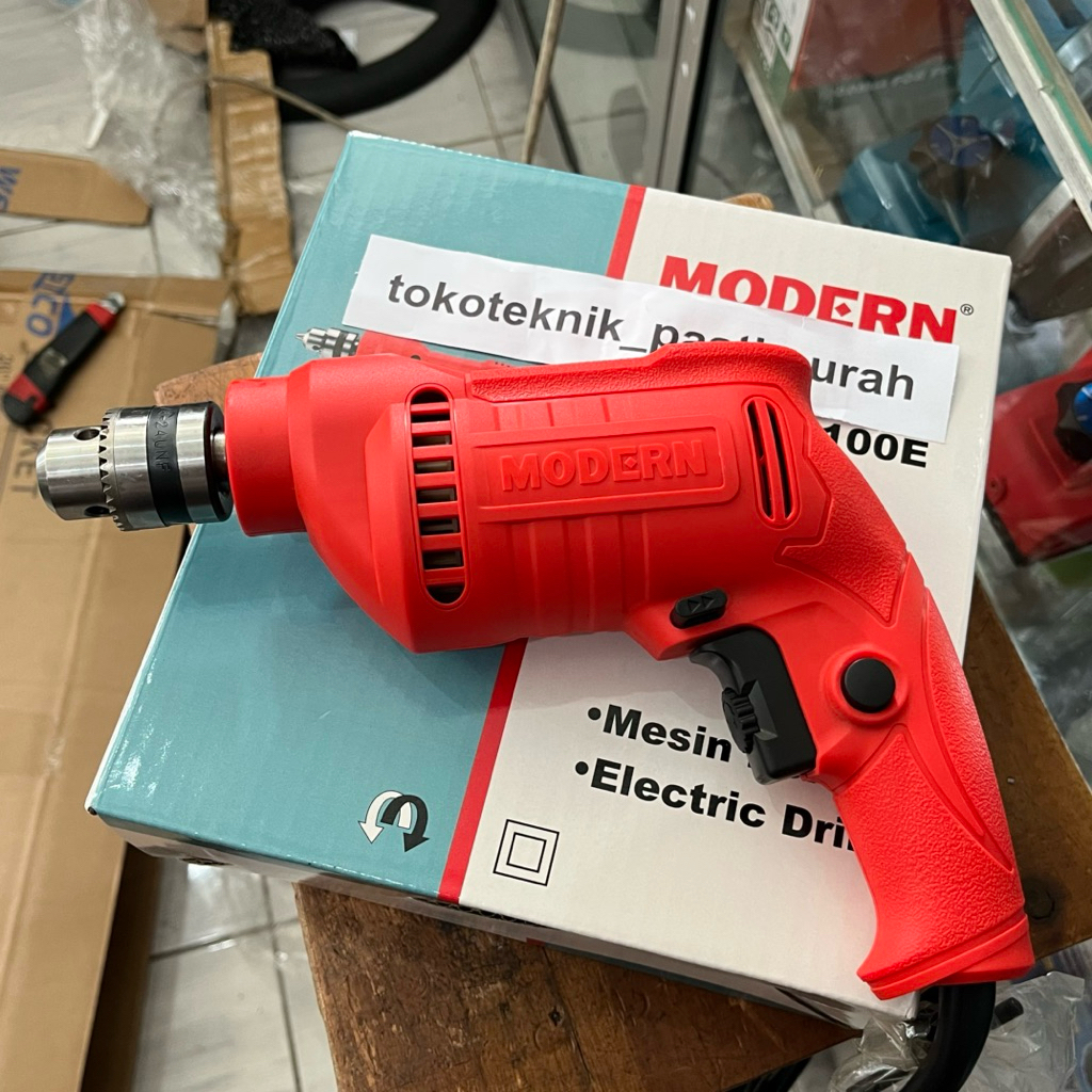 Mesin Bor 10mm Modern M-2100 E / Drill m2100e / M 2100 E FREE BUBBLE WRAP