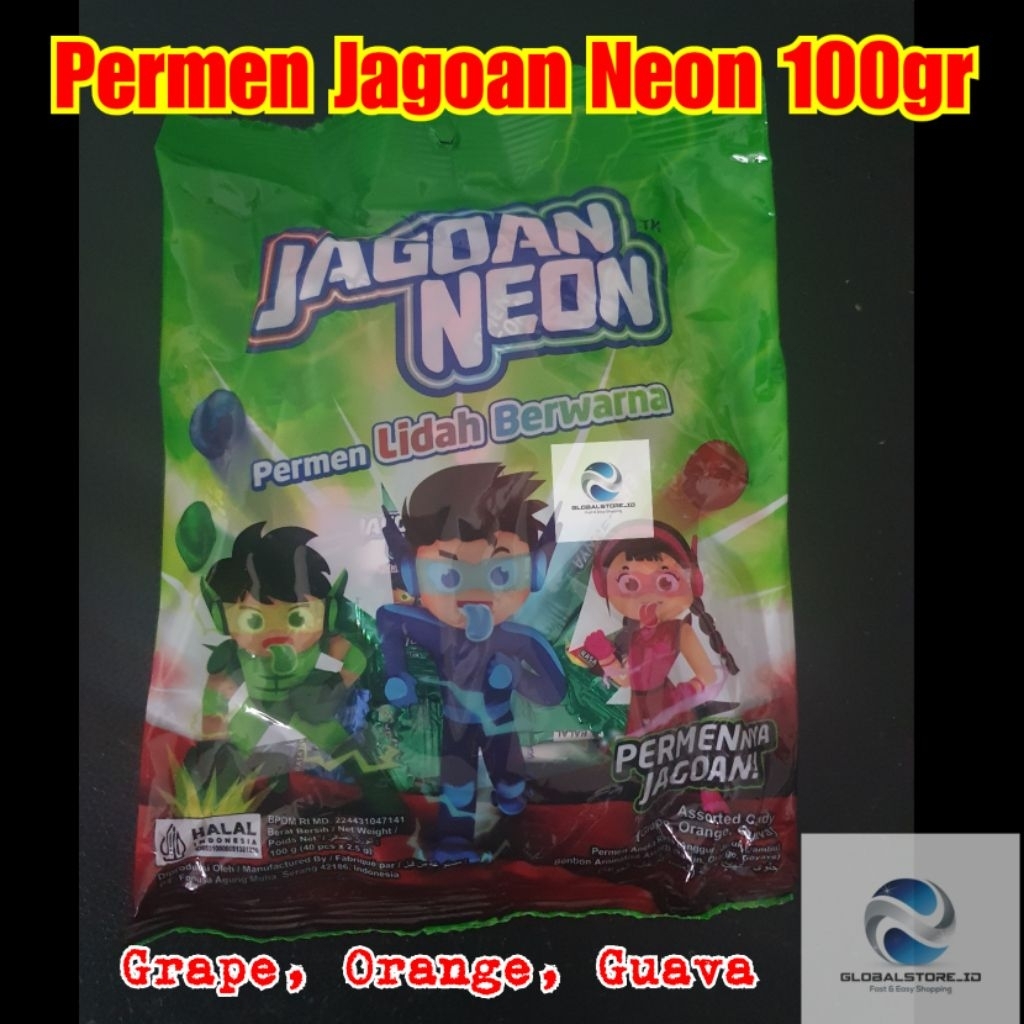 

Permen Jagoan Neon 40pcs