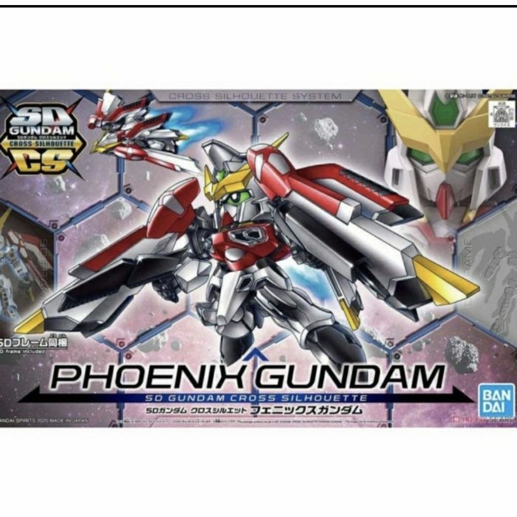Bandai Gundam SD Phoenix SD Gundam Silhoutte Original Bandai