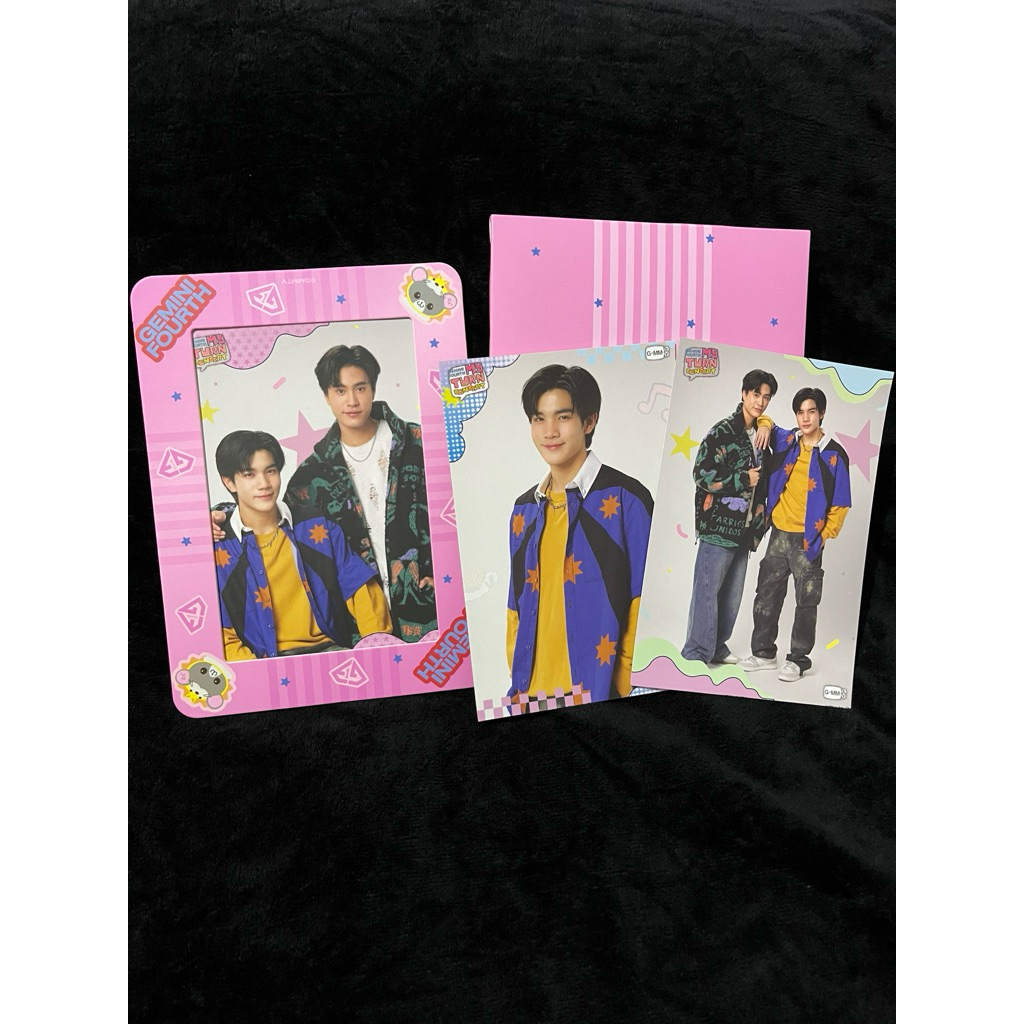 

[READY STOCK] TAKE ALL ONLY POSTCARD AND POSTCARD FRAME GEMINIFOURTH OFFICIAL GMMTV