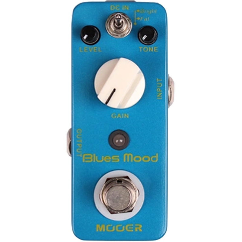 Gitar Efek Mooer Micro Series Blues Mood Overdrive Pedal