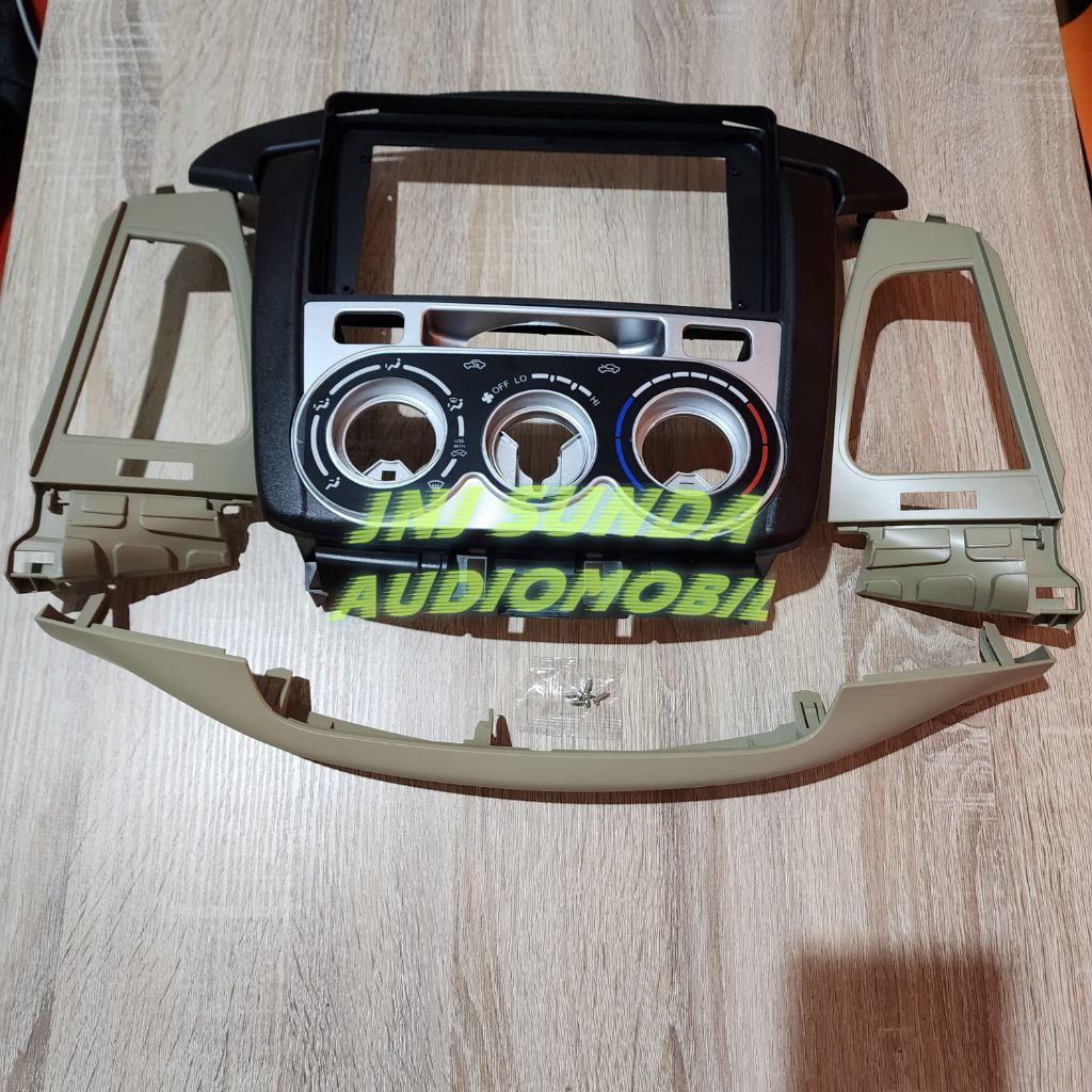 frame tv mobil head unit android 9 inch mobil toyota innova G 2005-2010