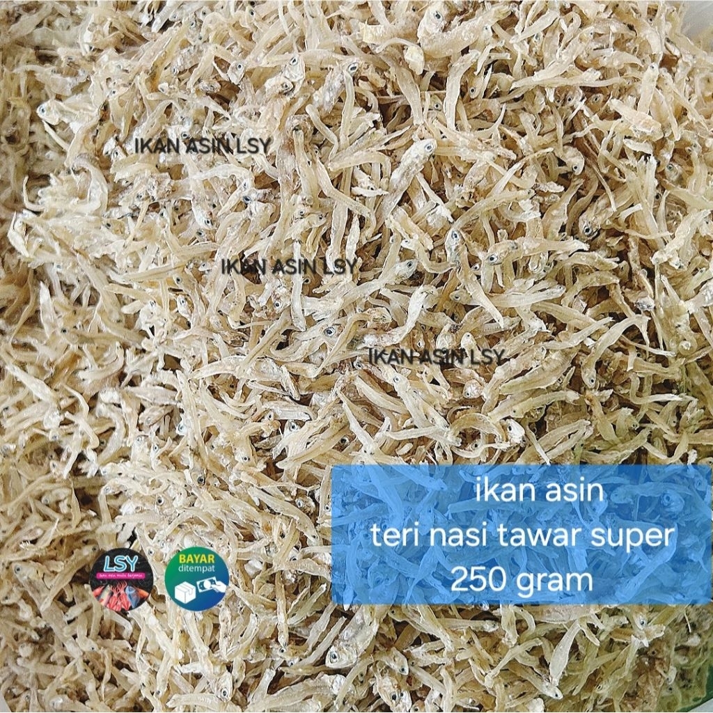 

ikan teri nasi tawar super 250gram