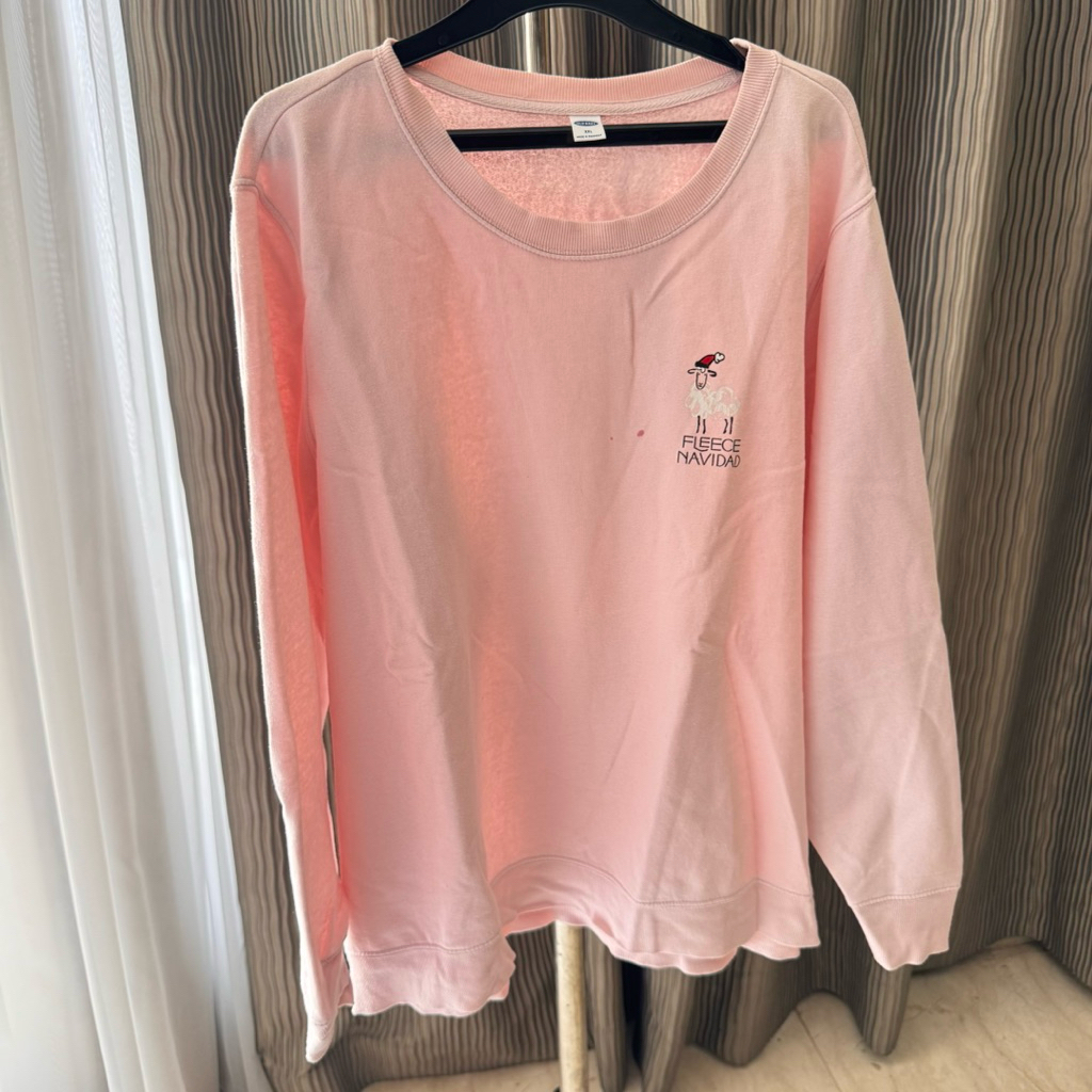 PRELOVED - Sweater Pink - FO Bandung