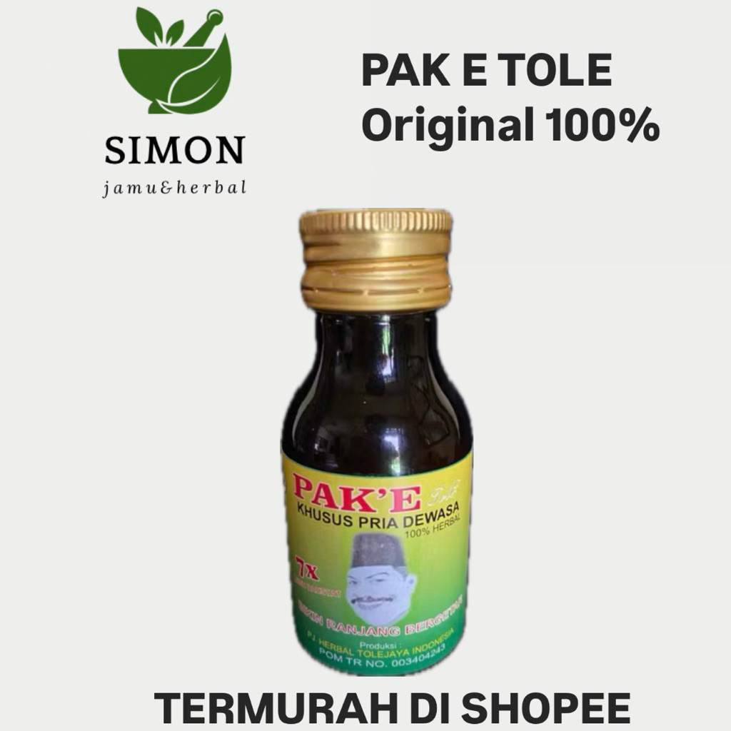 

Jamu Herbal PAK E TOLE - Original 100%