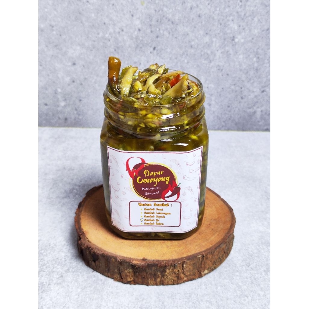 

150gr ANEKA SAMBAL LAUK | BABY CUMI | SAMBAL TERI IJO PADANG | SAMBAL GEPREK