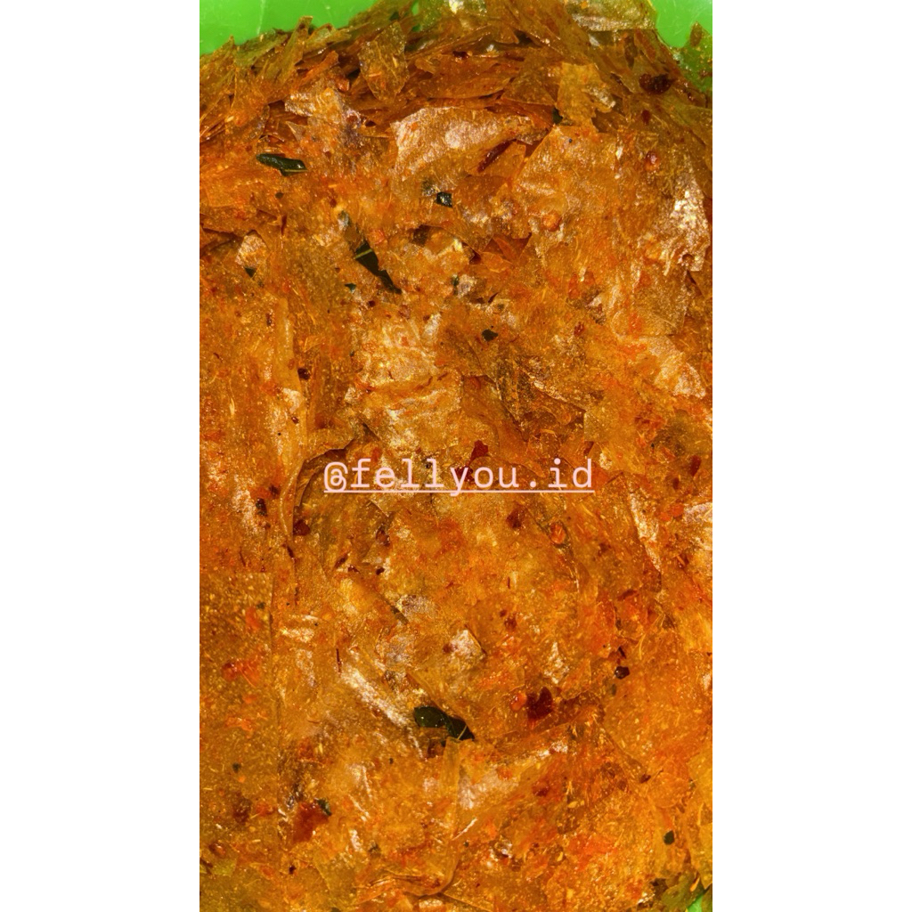 

(Fellyou.id) Keripik Kaca Pedas Daun Jeruk