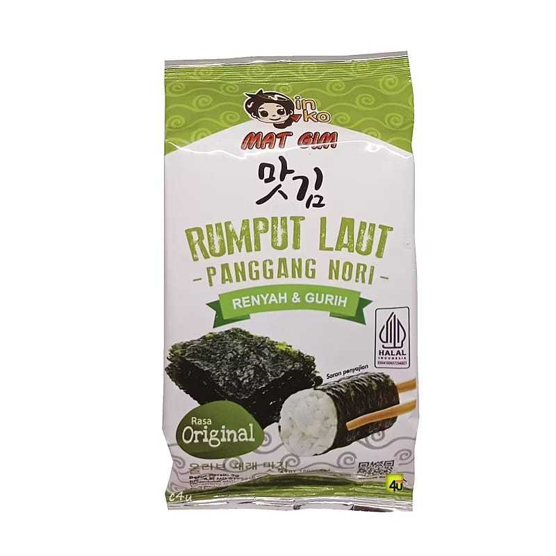 

RUMPUT LAUT MAT GIM 5G X 2SACHET ISI 2PAK