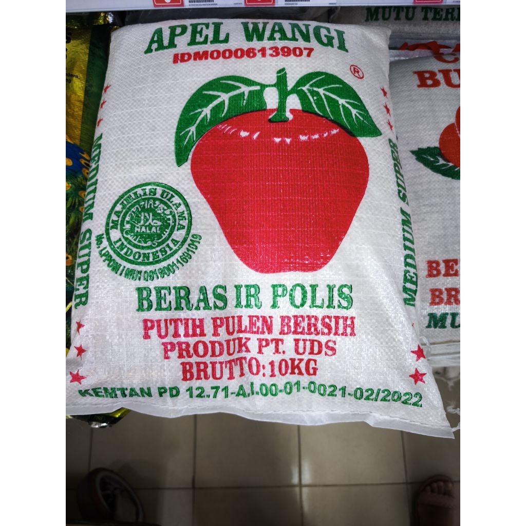 

Beras 10 Kg Apel Wangi