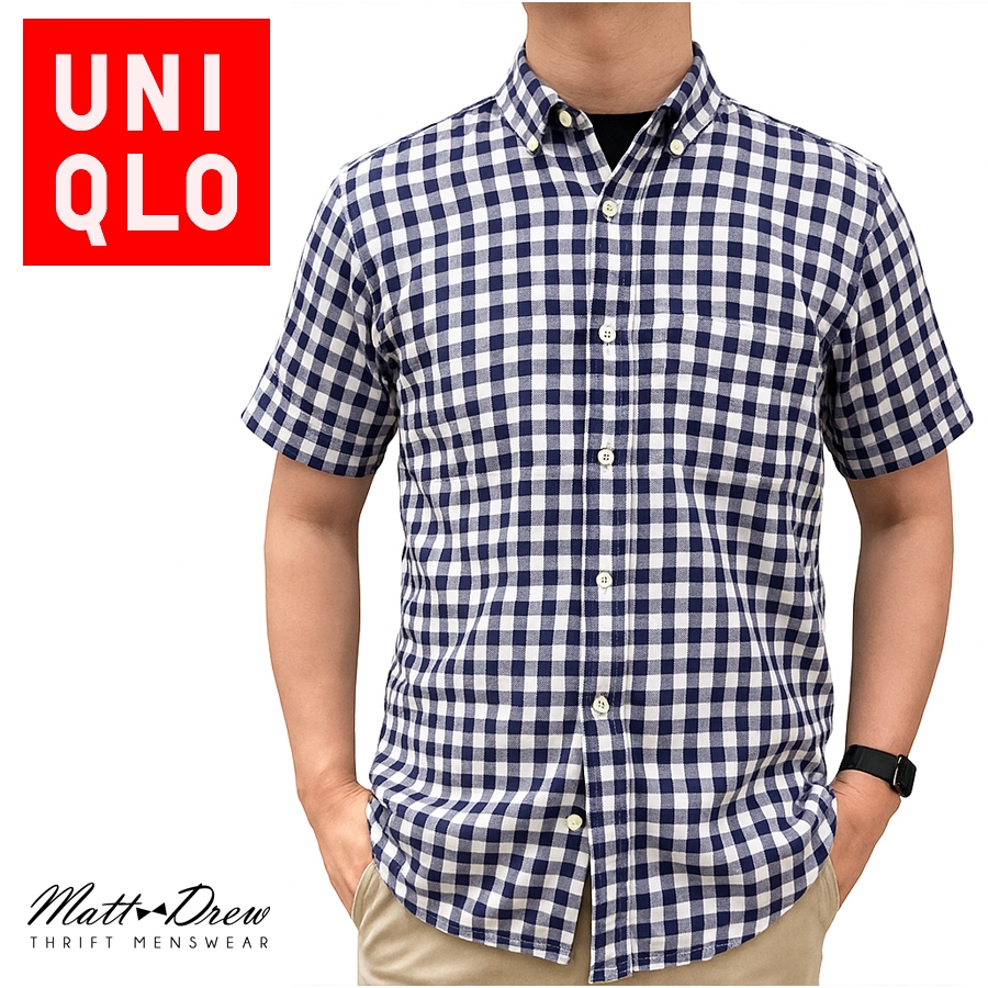 UNIQLO Kemeja Pria (Size M) PL Like New