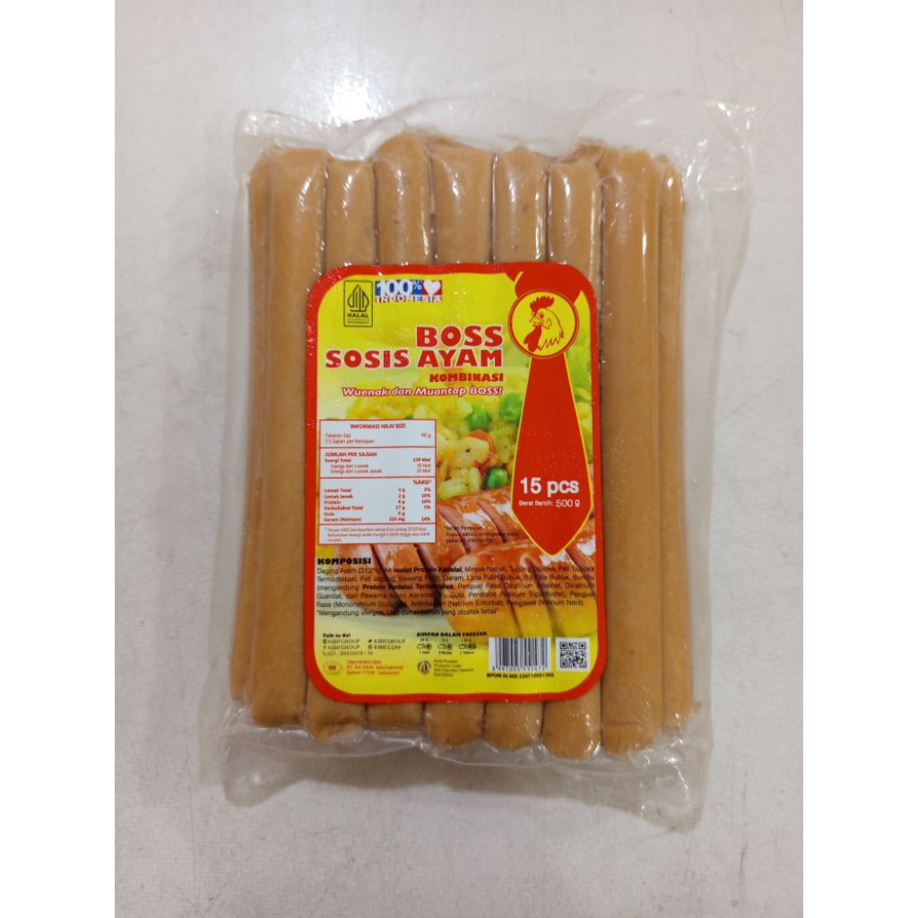 

BOSS sosis kombinasi isi 15 500gram