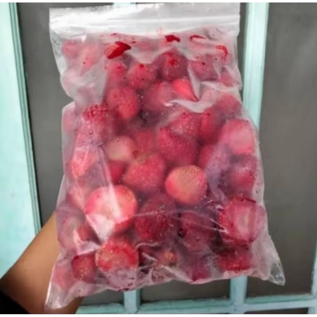 

Buah Strawberry Premium Grade A Kualitas import || Raspberry frozen