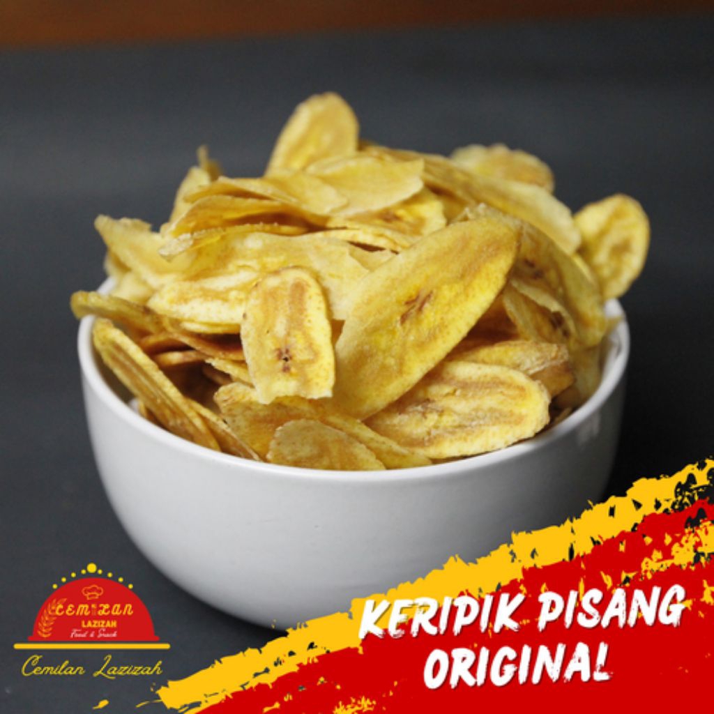

KRIPIK PISANG ORIGINAL 1000GR RENYAH GURIH COCOK BUAT CEMILAN