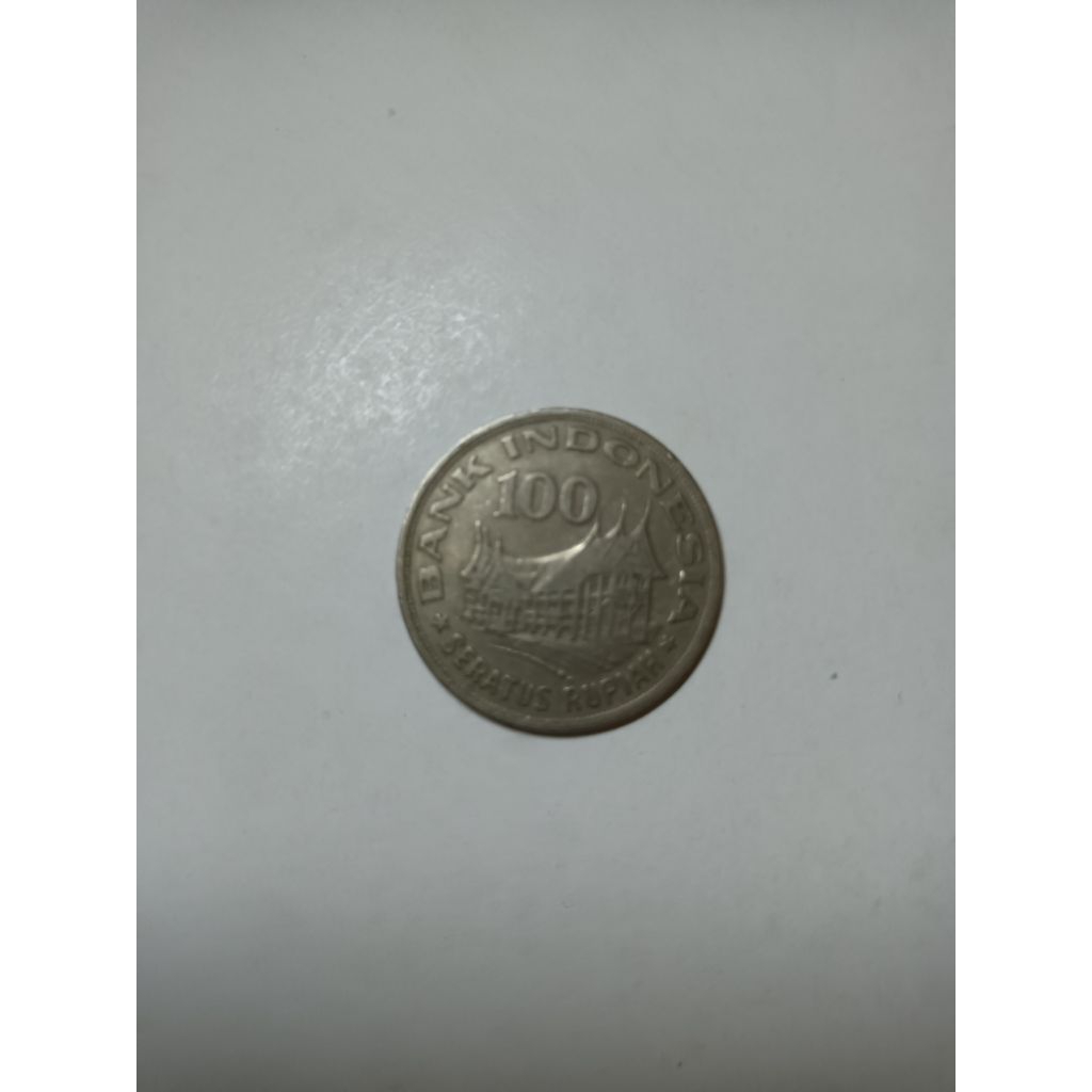 Uang Koin Logam 100 Rupiah Wayang (Tipis)