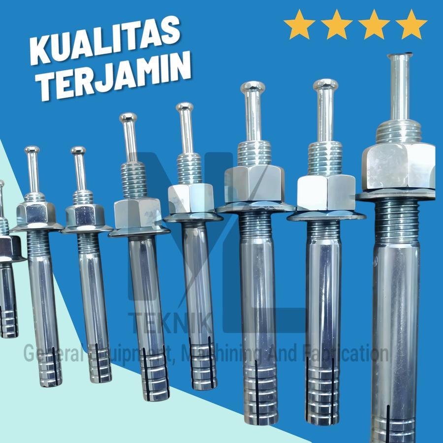 HIT ANCHOR M8X70 / DYNABOLT KETOK 8MM / HIGH ANGKUR 8X70 (7CM)