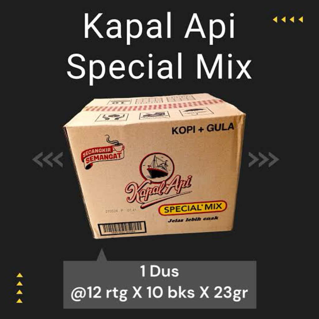 

KAPAL API SPESIAL MIX 23gr KARTON 12RCG