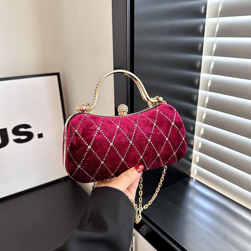 MARDIBAG IMPORT - GT2199 Clutch Pesta Kondangan Elegan Impor Premium Tas Beludru Mewah Tas Nikahan