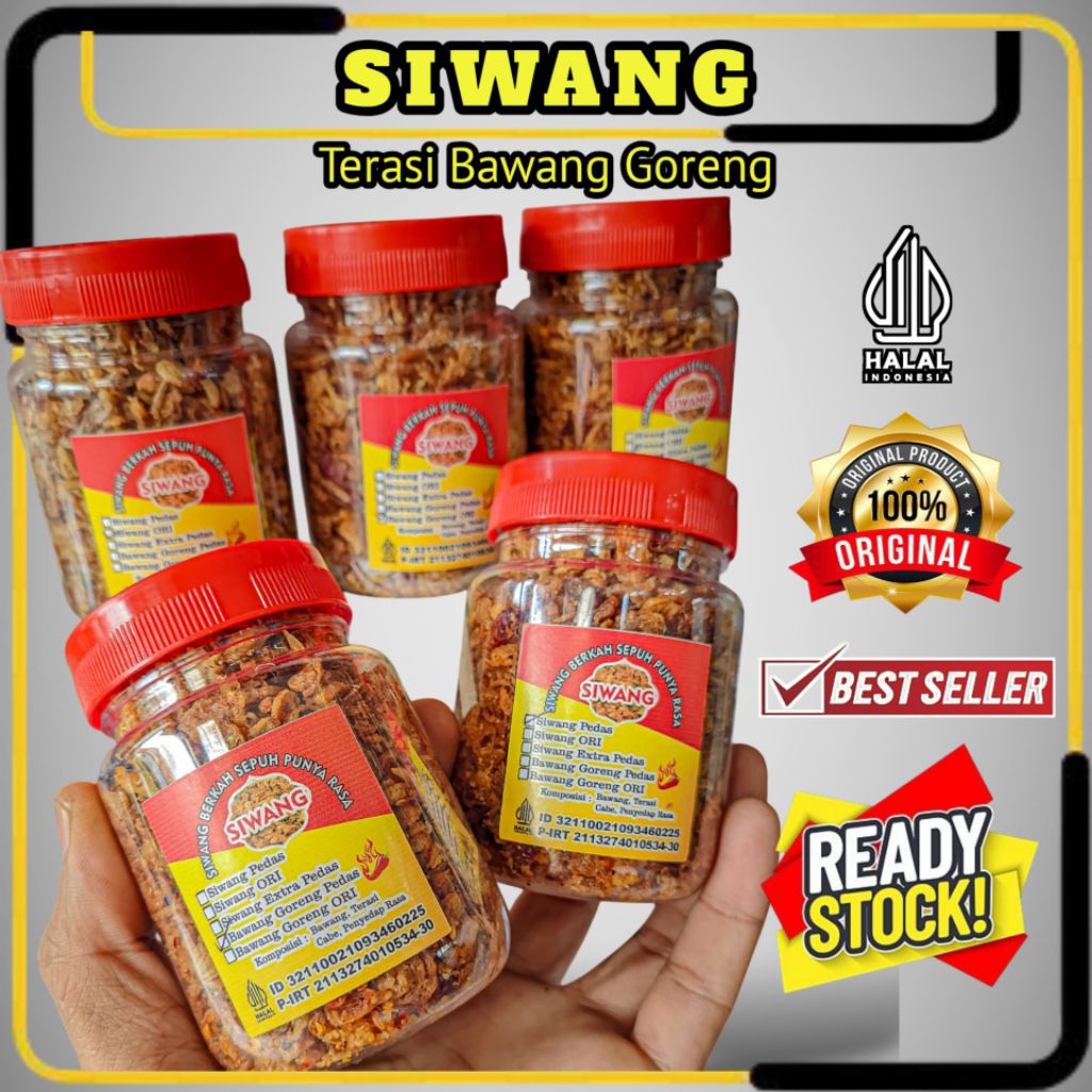 

Bawang Goreng / Siwang Terasi Bawang Goreng Asli Tanpa Campuran Tepuh