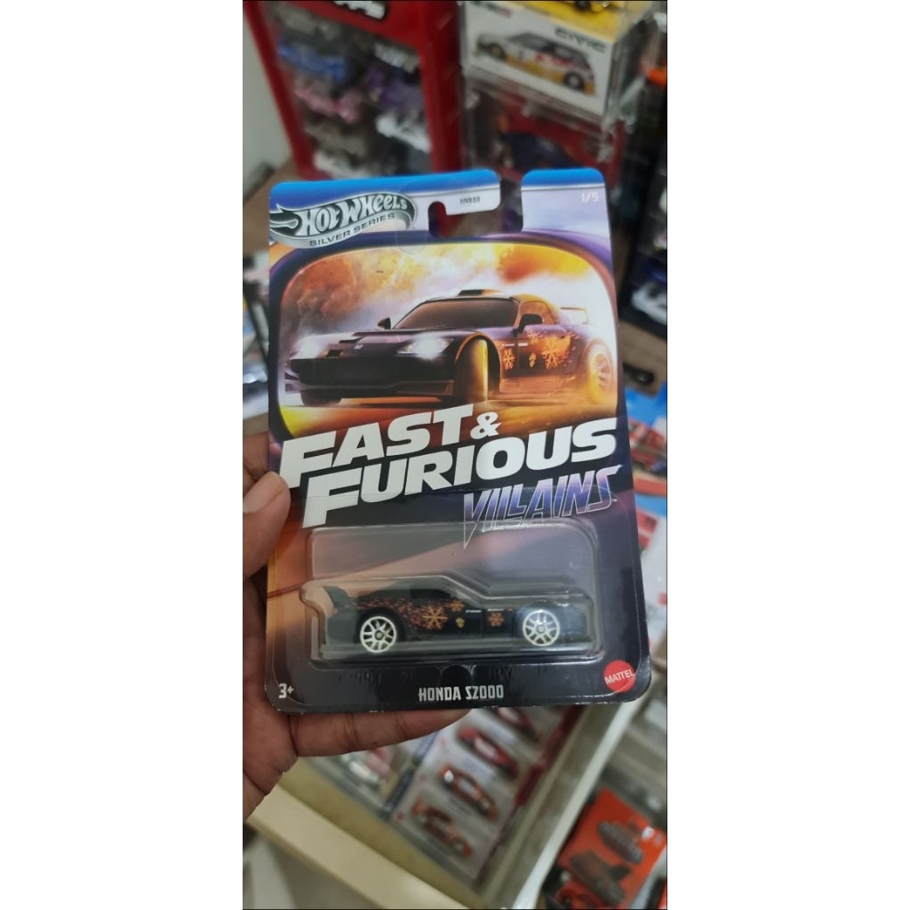 Hotwheels Fast Farious S2000 Hitam