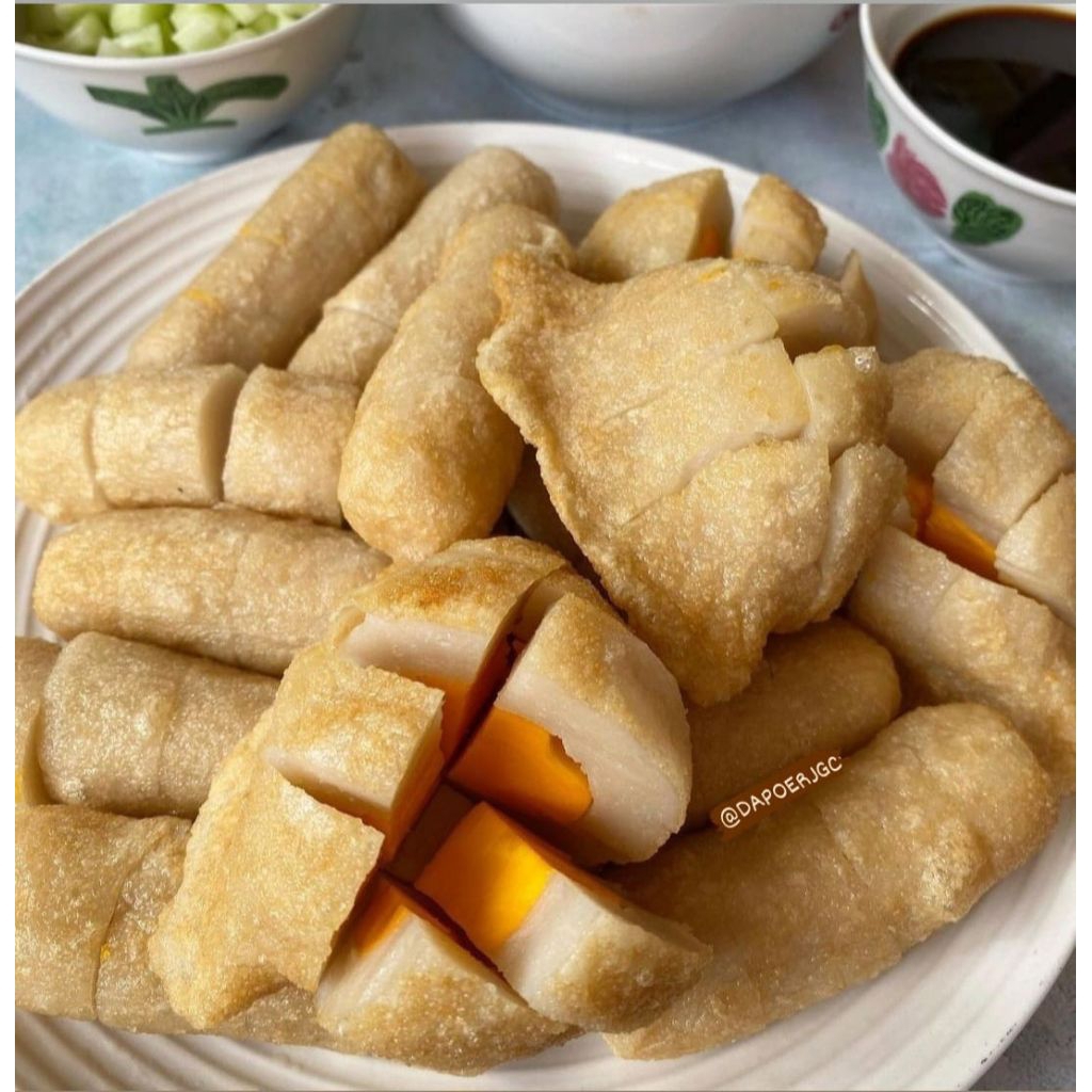 

Pempek Telor isi 5pcs plus cuka pempek